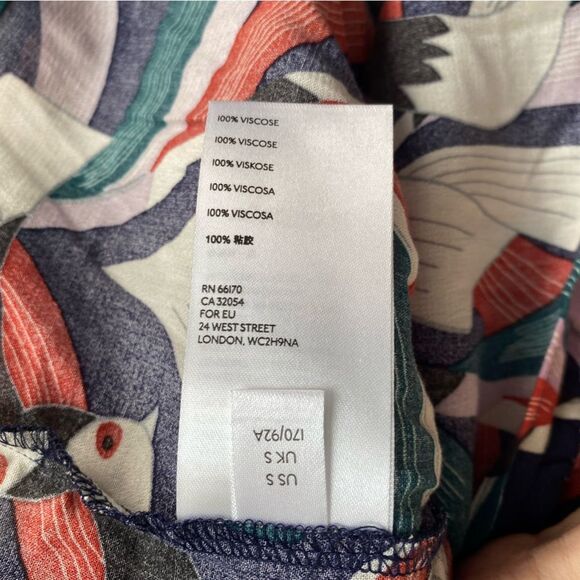 Maeve by Anthropologie Printed Cheyenne Peplum Blouse - Picture 7 of 8